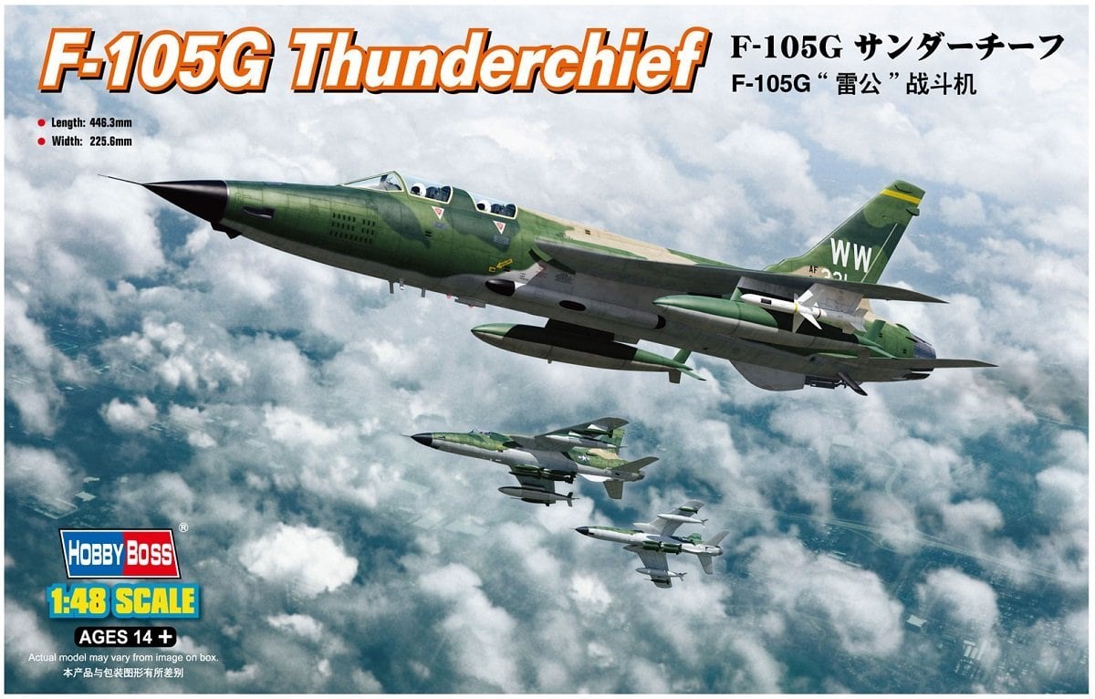 HobbyBoss 1/48 US F-105G Thunderchief 80333