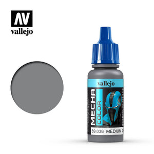 Vallejo Mecha Color 69.038 Medium Grey  17ml Bottle