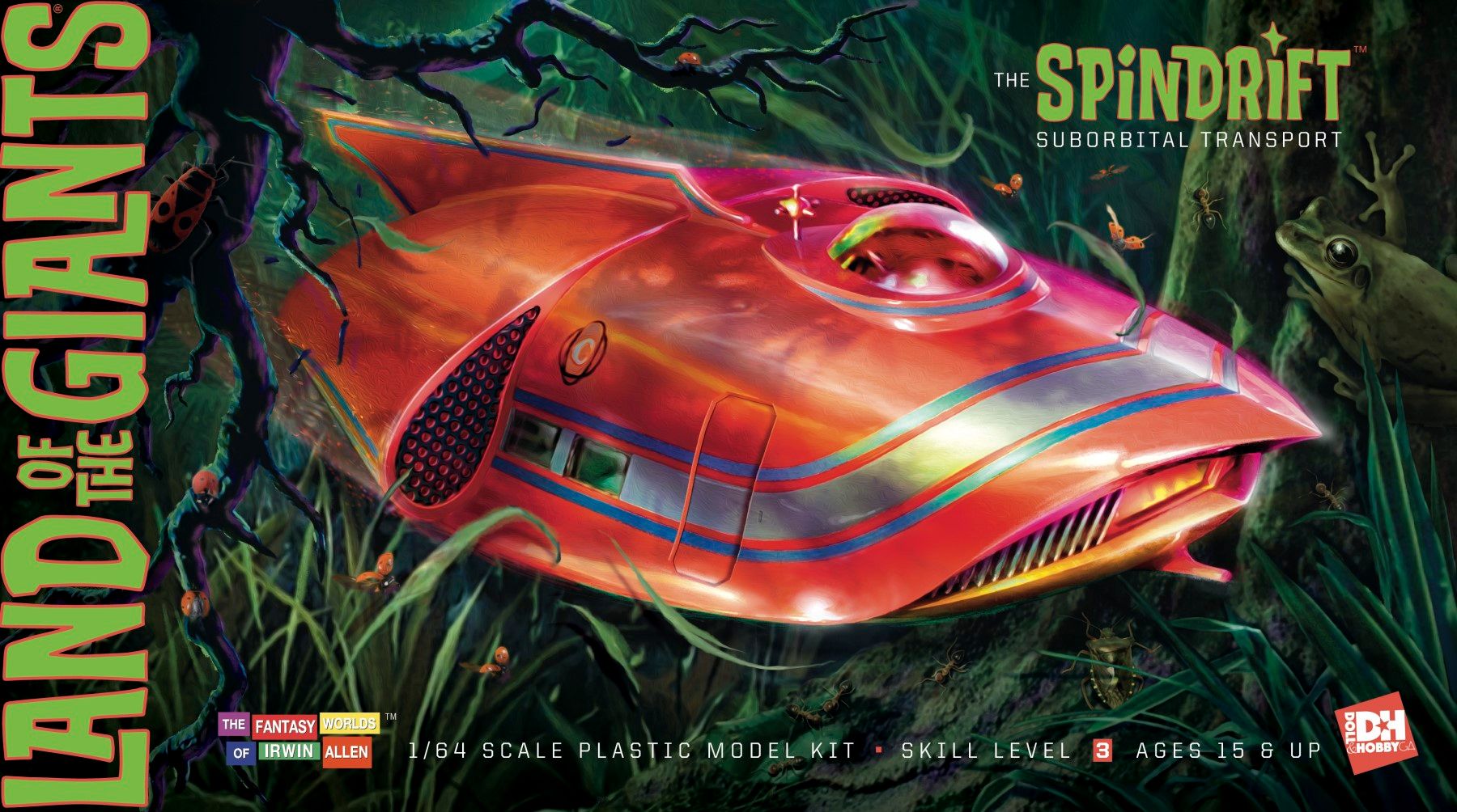 Land of the Giants - Giant Collection美品 Doll & Hobby 1/64 Spindrift from Land of the Giants 1830