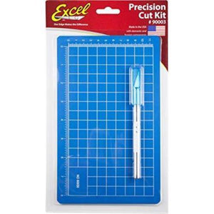 Excel Precision-Cut Kit Cutting Mat 5.5"X 9" and #1 Knife Set 90003