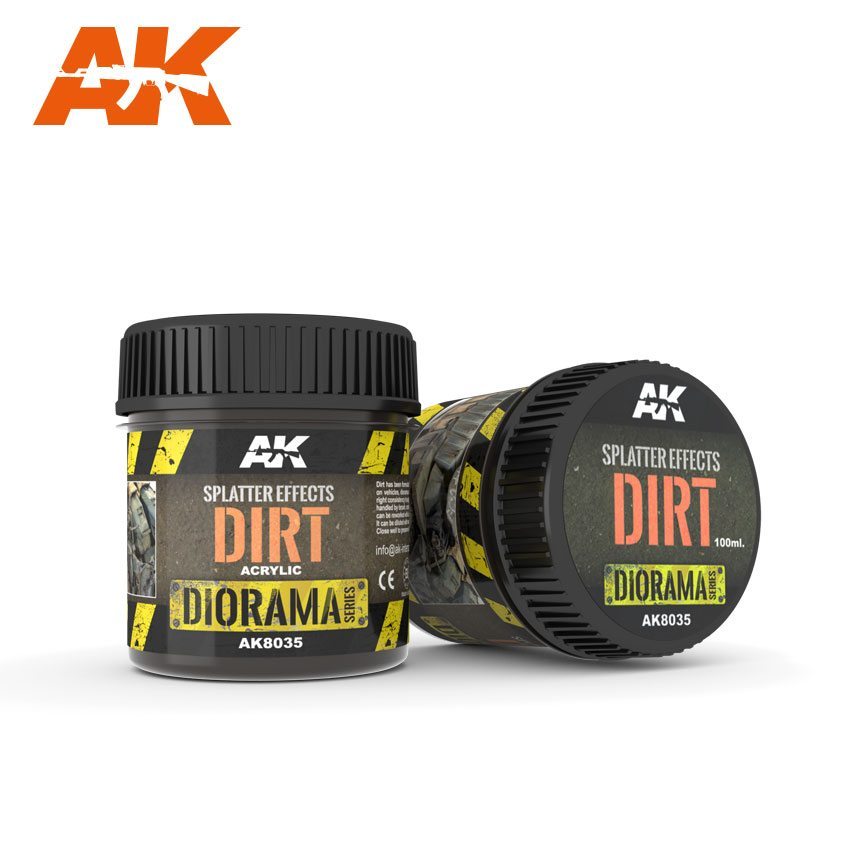 AK Interactive AK8035 Splatter Effects Dirt