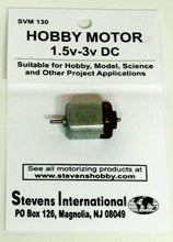 Load image into Gallery viewer, Stevens SVM-130 Hobby Motor 1.5v-3v DC