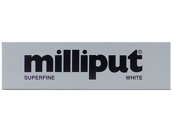 Milliput Superfine White 2-Part Self Hardening Epoxy Putty MPP-3