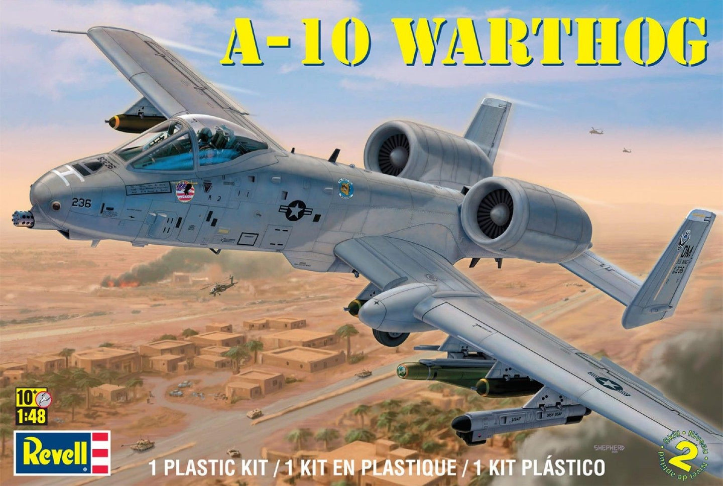 Revell 1/48 US A-10 Warthog Plastic Kit 855521