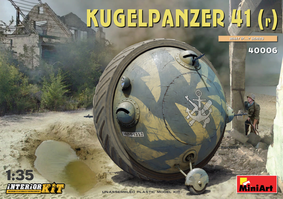 Miniart 1/35 German Kugelpanzer 41 (r) 40006