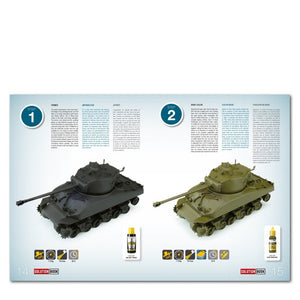 Ammo by Mig AMIG6500 Solution Book  How To Paint WWII USA ETO Vehicles