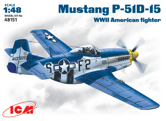ICM 1/48 US P-51D-15 Mustang 48151