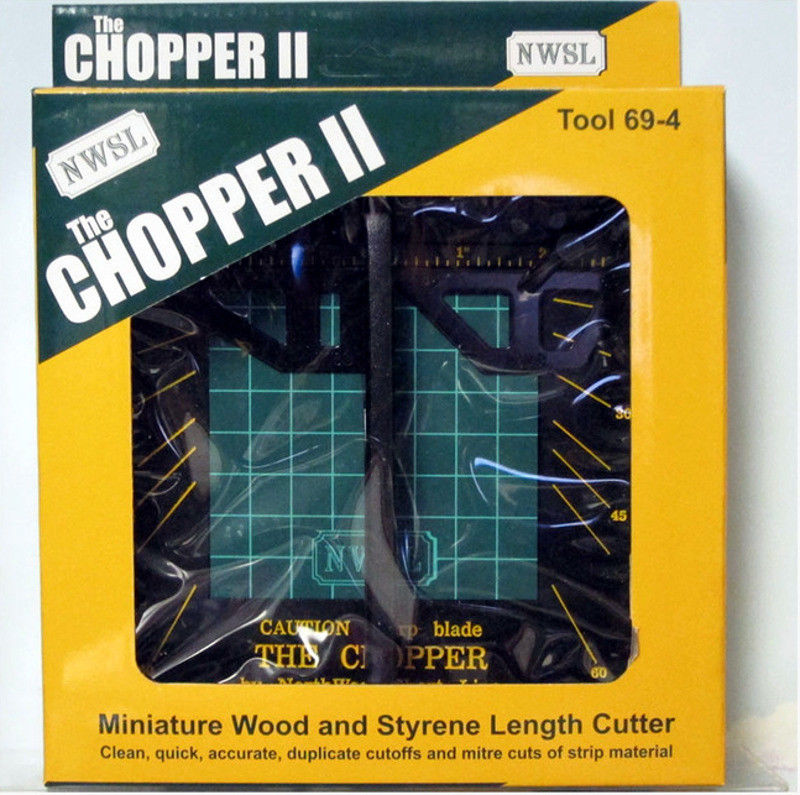NWSL 69-4 The Chopper II Miniature Wood & Styrene Length Cutter Tool