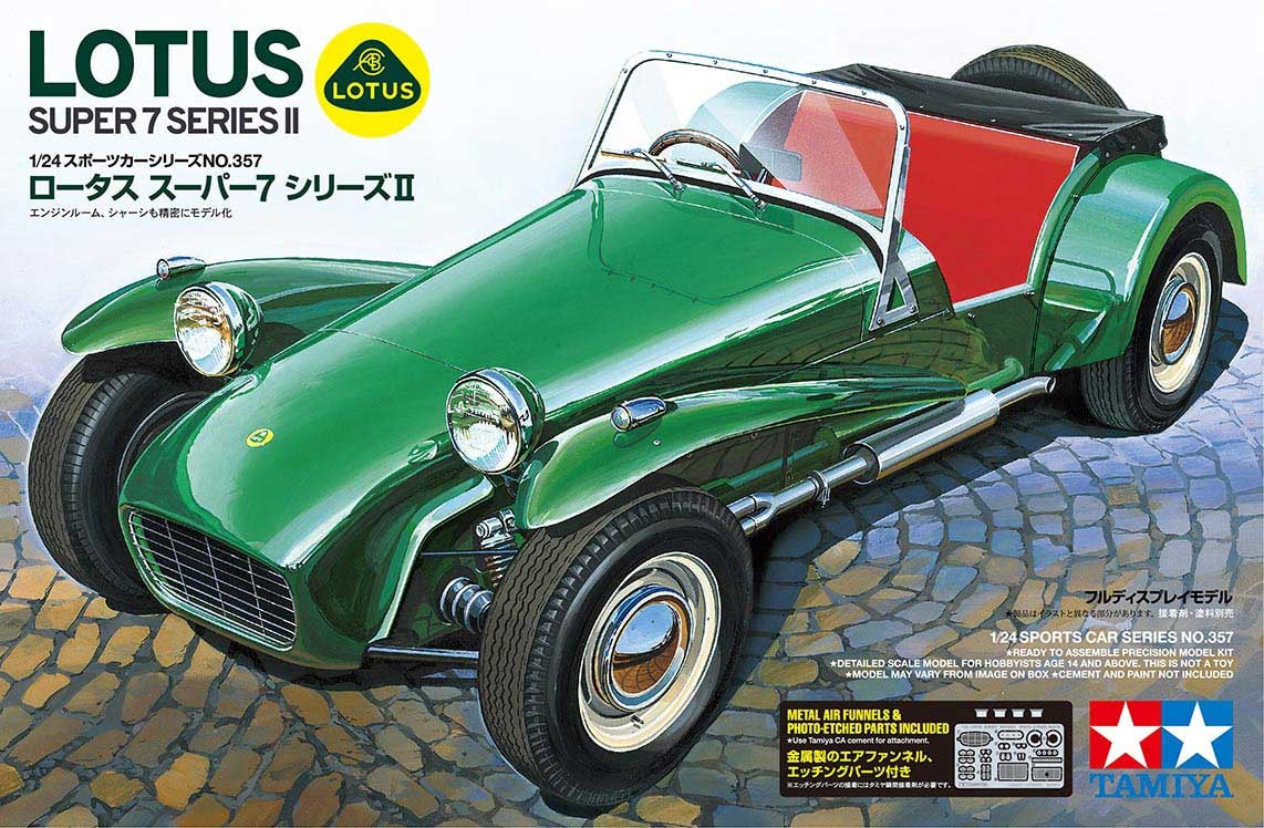 Tamiya 1/24 Lotus Super 7 Series II 24357