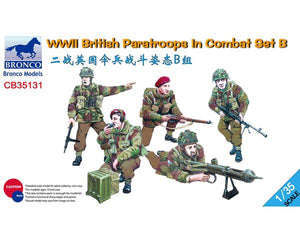 Bronco 1/35 WWII British Paratrooper In Combat Set B 35131