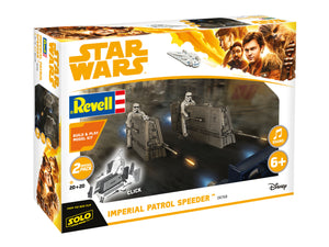 Revell Star Wars Snaptite 1/28 Build & Play Imperial Patrol Speeder 851676