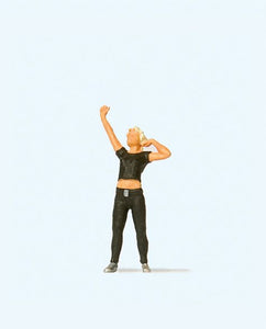 Preiser 1/87 HO Woman Stretching Figure 28178