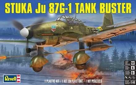 Revell 1/48 German Stuka Ju87 G1 Tank Buster 855270