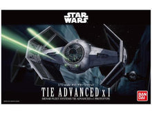 Load image into Gallery viewer, Bandai Star Wars 1/72 Tie Advanced x 1 191407