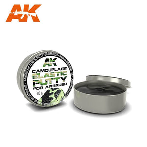 AK Interactive AK8076 Camouflage Elastic Putty for Airbrushing 80g