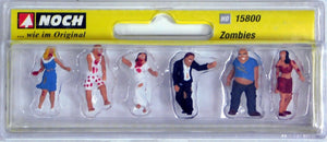 Noch 1/87 HO "Zombies" Figure Set (6) 15800