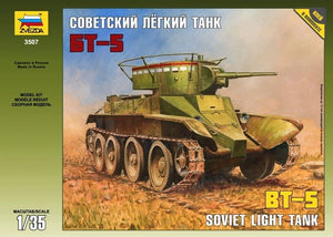 Zvezda 1/35 Russian Light Tank BT-5 3507