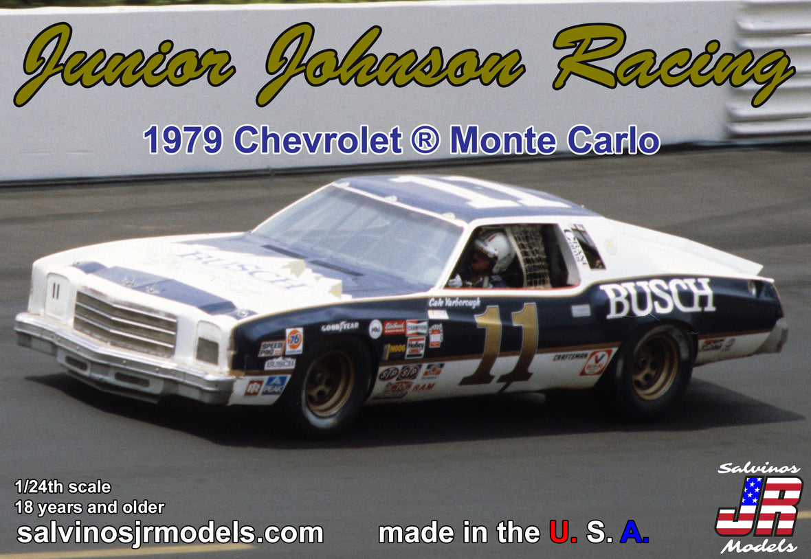 Salvinos 1/25 1979 Junior Johnson Racing Monte Carlo #11 JJMC1979C