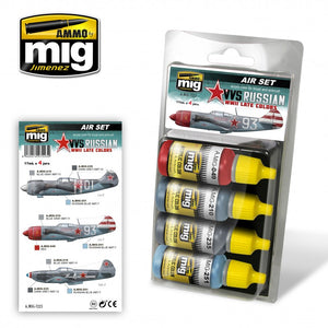 Ammo by Mig AMIG7223 Russian Late WWII  Colors Paint Set