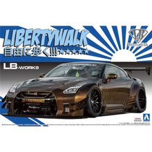 Load image into Gallery viewer, Aoshima 1/24 Nissan R35 GT-R Type 2 Libertywalk LB Works 05591