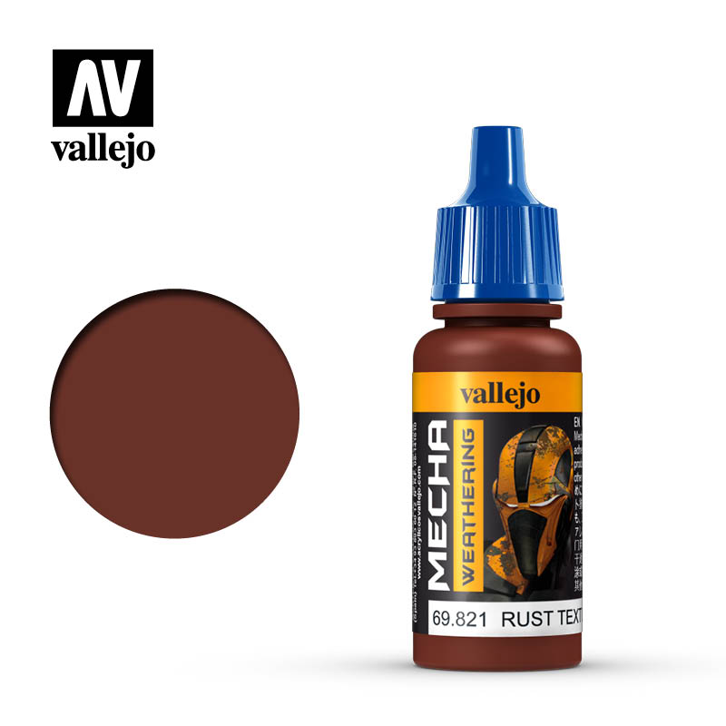 Vallejo Mecha Color Rust Texture (matt) 17 ml. Paint