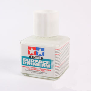 Tamiya 87096 Liquid Surface Primer White 40ml Bottle