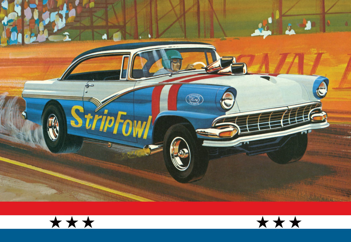 AMT 1/25 1956 Ford Victoria Hardtop “Strip Fowl” AMT1308