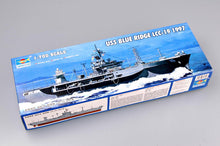 Load image into Gallery viewer, Trumpeter 1/700 USS Blue Ridge LCC-19 1997 PLASTIC MODEL KIT 5715