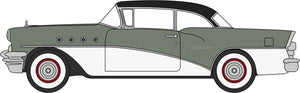 Oxford 1/87 HO 87BC55007 Buick Century 1955 Carlsbad Black/Windsor Grey/Dover White