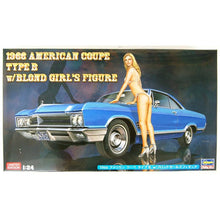 Load image into Gallery viewer, Hasegawa 1/24 1966 American Coupe Type B Buick Wildcat W/ Blond Girl 52213