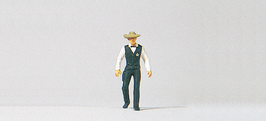 Preiser 1/87 HO Old West Sheriff Figure 29051