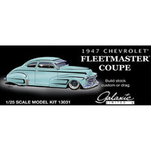 Load image into Gallery viewer, Galaxie 1/25 1947 Chevrolet Chevy  Fleetmaster Coupe 13031