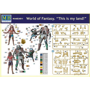 MasterBox 1/24 World Of Fantasy This Is My Land MB24011