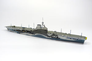 Aoshima 1/700 British Aircraft Carrier HMS Illustrious Waterline Kit 05104
