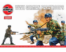 Load image into Gallery viewer, Airfix 1/32 German WWII Paratroops A02712V