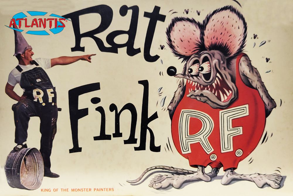 Atlantis Ed Roth Rat Fink Figure (formerly Revell) 1305
