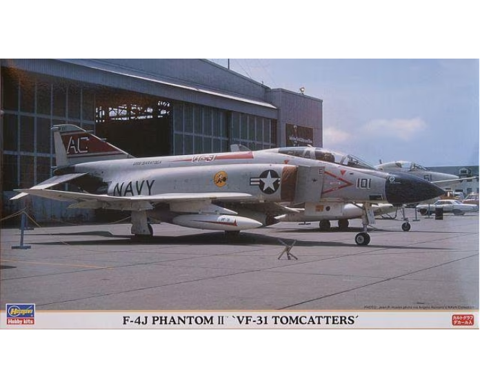 Hasegawa 1/72 US F-4J Phantom II 'VF-31 Tomcatters' 00858