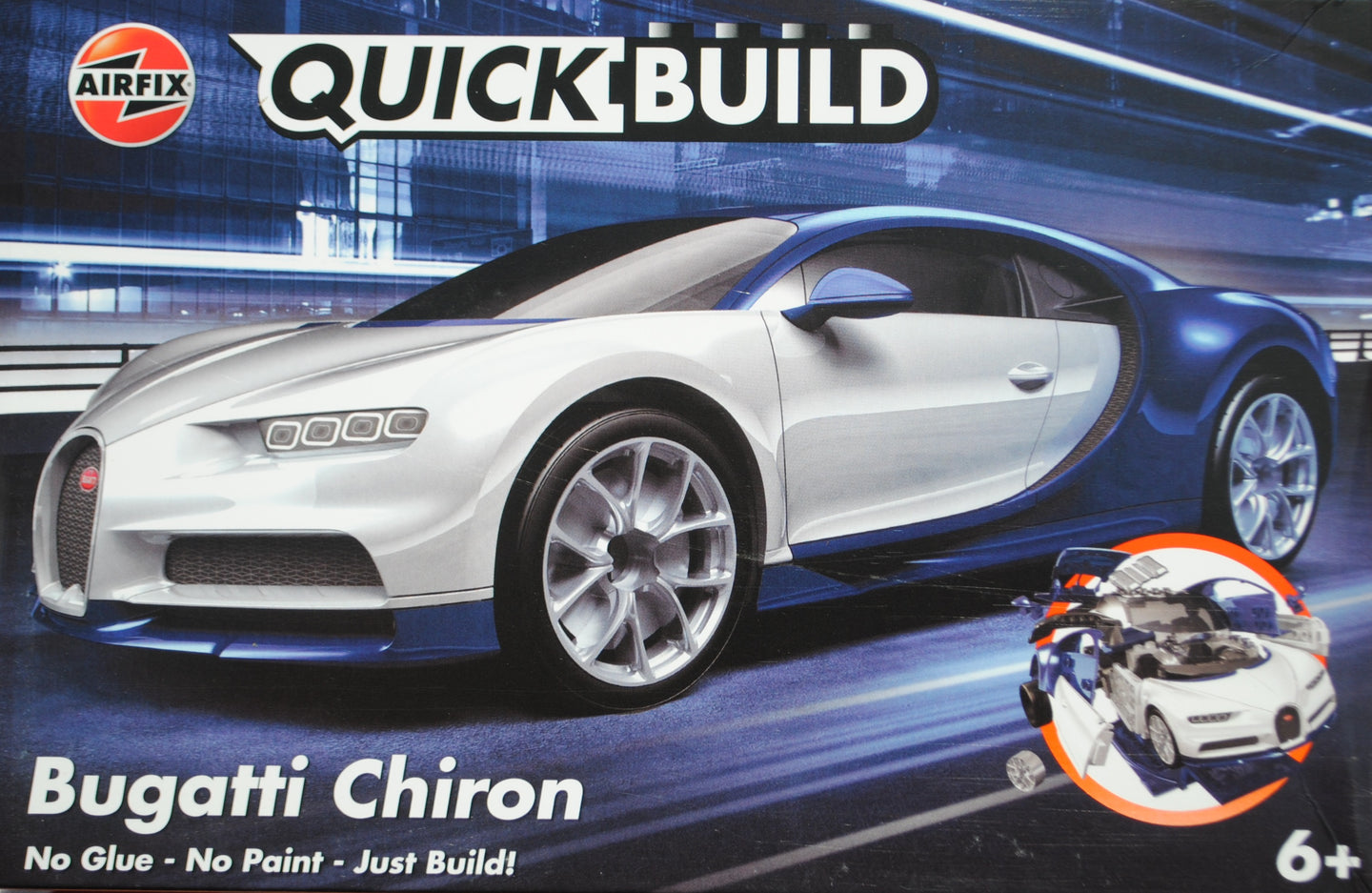 Airfix Quickbuild Snap Bugatti Chiron J6044