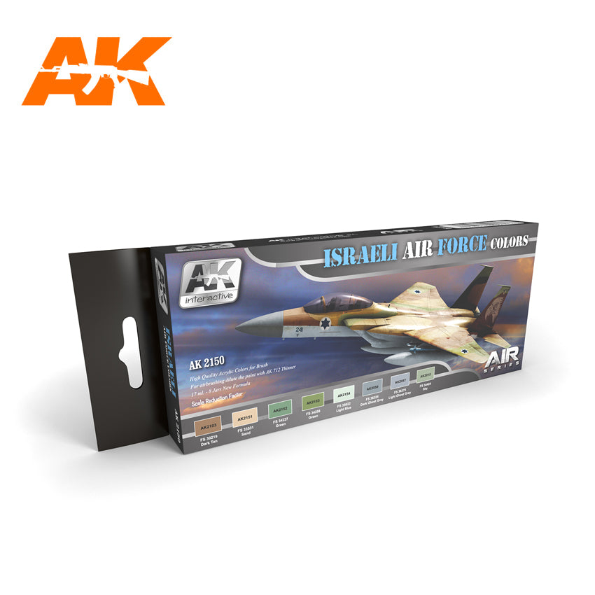 AK Interactive AK2150 Israeli Air Force Colors