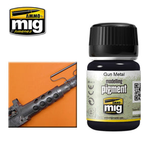 Ammo by Mig AMIG3009 Pigment, Gun Metal