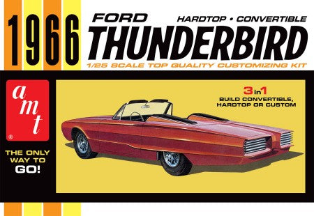 AMT 1/25 1966 Ford Thunderbird Hardtop/Convertible AMT1328