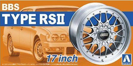 Aoshima 1/24 Rim & Tire Set ( 02) Type RsII 17
