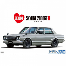 Load image into Gallery viewer, Aoshima 1/24 Nissan Skyline 2000GT-R PGC10 1970 05835