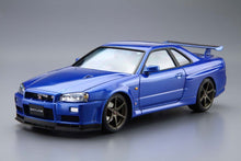 Load image into Gallery viewer, Aoshima 1/24 Nissan BNR34 Skyline GT-R V-Spec II 2002 051597