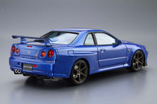 Load image into Gallery viewer, Aoshima 1/24 Nissan BNR34 Skyline GT-R V-Spec II 2002 051597