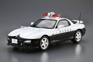 Aoshima 1/24 Mazda RX-7 FD3S Radar Police Car 1998 05922