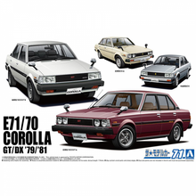 Load image into Gallery viewer, Aoshima 1/24 Toyota Corolla E70/71 GT/DX 1979/1981 061299