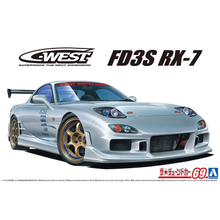 Load image into Gallery viewer, Aoshima 1/24 Mazda RD3S RX-7 C-West '99 06302