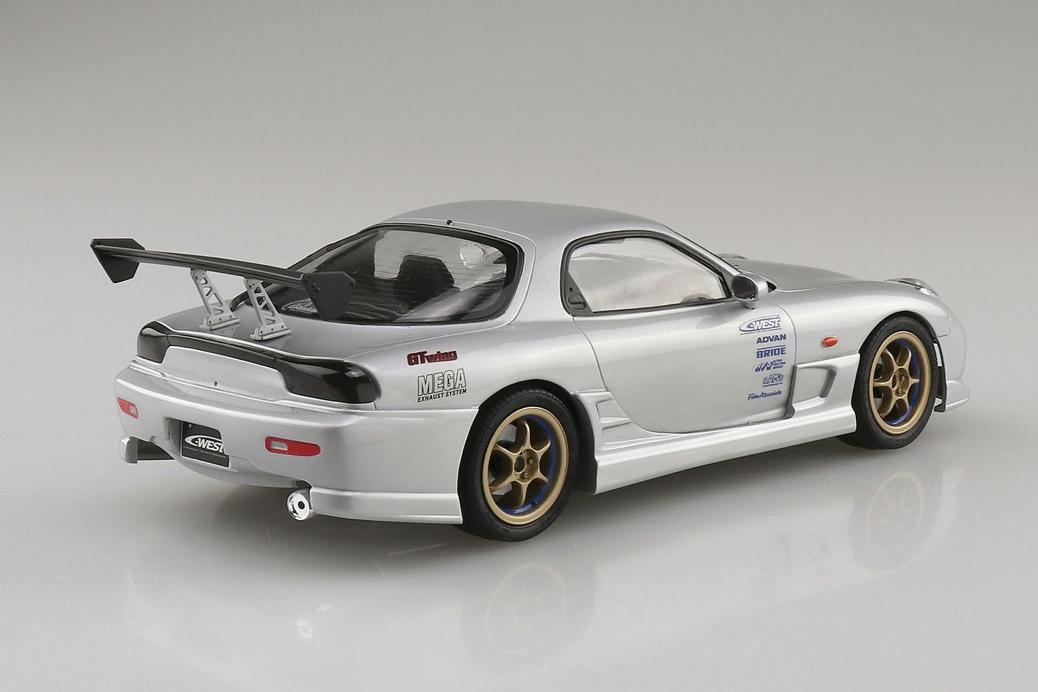 Aoshima 1/24 Mazda RD3S RX-7 C-West '99 06302 – Burbank's House of