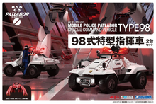 Load image into Gallery viewer, Aoshima 1/43 Patlabor Set of 2 Special Type 98 Command Vehicles 06306